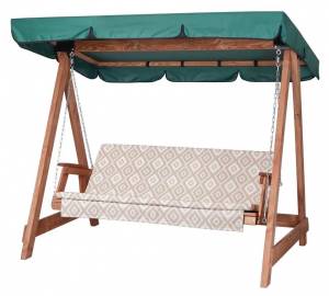 Матрас цветной "Орнамент" для деревянных качелей СЕЛЕНА Матрас цветной "Орнамент" для деревянных качелей СЕЛЕНА