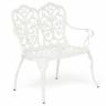 Скамья Secret De Maison Symphonie  алюминиевый сплав, 95х56х92см, butter white белый алюминиевый сплав
