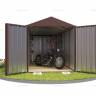 Хозблок SKOGGY секционный с двускатной крышей 5 х 2 м, шоколадный