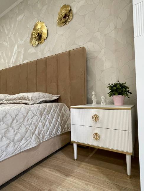 Тумба прикроватная Далли 2 ящика